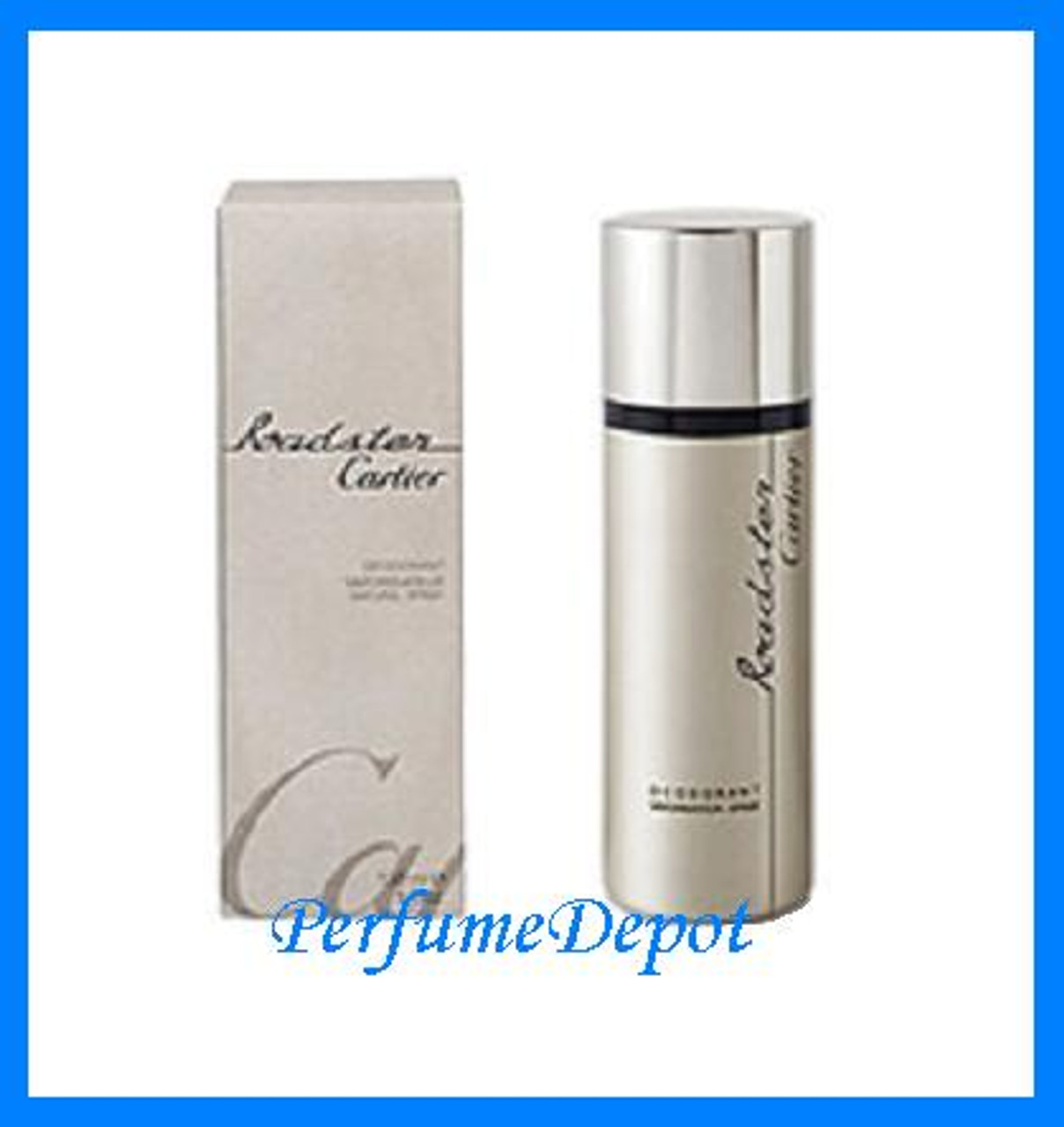 Cartier Roadster deodorant spray 5.0 oz 