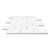 2x4 Mosaic Tile Polished Dolomite Marble