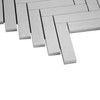 Tile 1x4 Herringbone Mosaic   Dolomite Marble  Honed