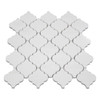 Polished Dolomite Marble Arabesque Baroque Lantern Mosaic Tile