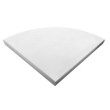 Honed Dolomite Marble Bathroom Shower Corner Shelf