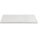 4x12 Bullnose Trim Tile Honed Dolomite Marble