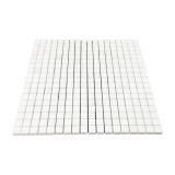 5/8x5/8 Mosaic Tile Honed Dolomite Marble