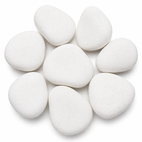 dolomite marble white pebbles 3-4 Inches