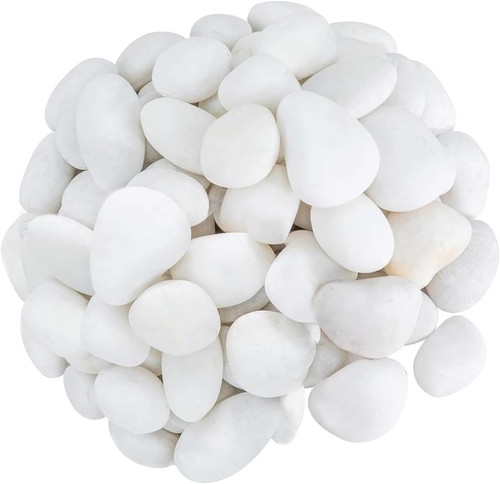dolomite marble white pebbles 1-2 Inches