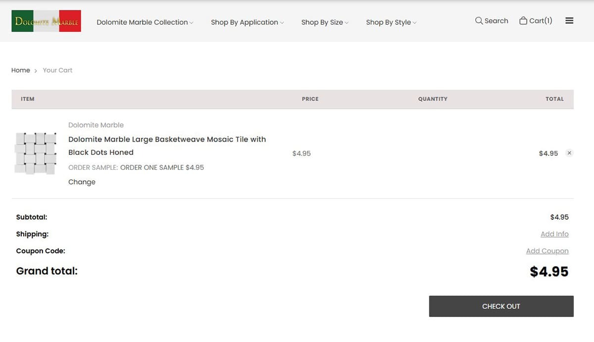 Dolomite Marble How to Order Samples  Check Out