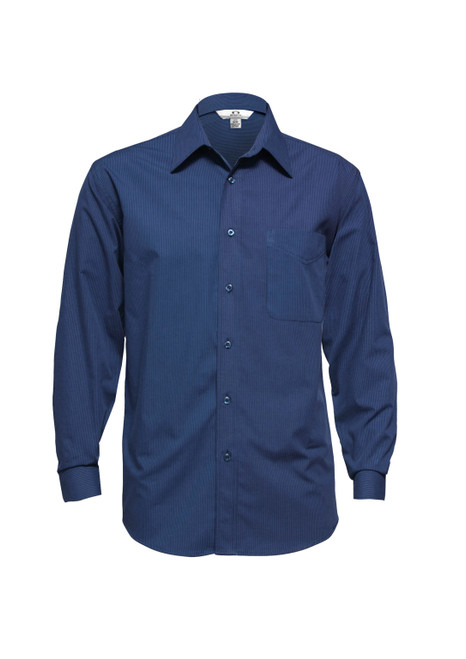 Micro Mens Check Long Sleeve Shirt