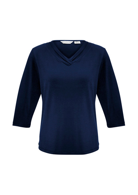 Lana Womens 3/4 Sleeve Top
