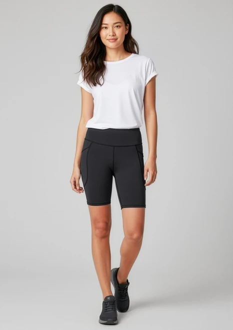 Black Bike Short