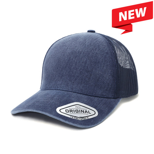 OG305 Seamless Front Washed Mesh Cap