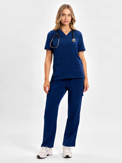 Avery Womens V-Neck Scrub Top