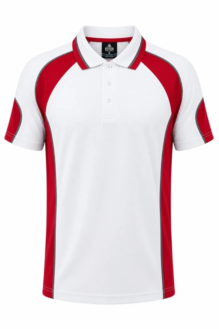 WHITE/RED Front