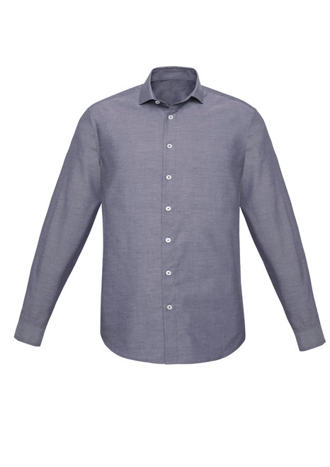 Navy Chambray Front