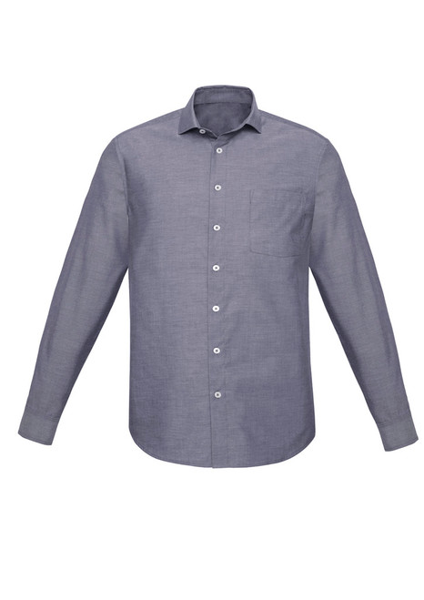 Navy Chambray Front