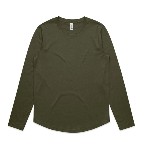 Wo's Curve L/S Tee | 4055S