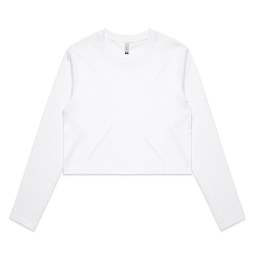 Wo's Crop L/S Tee | 4058S