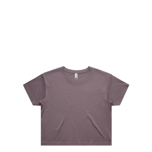 Wo's Faded Crop Tee | 4062FS