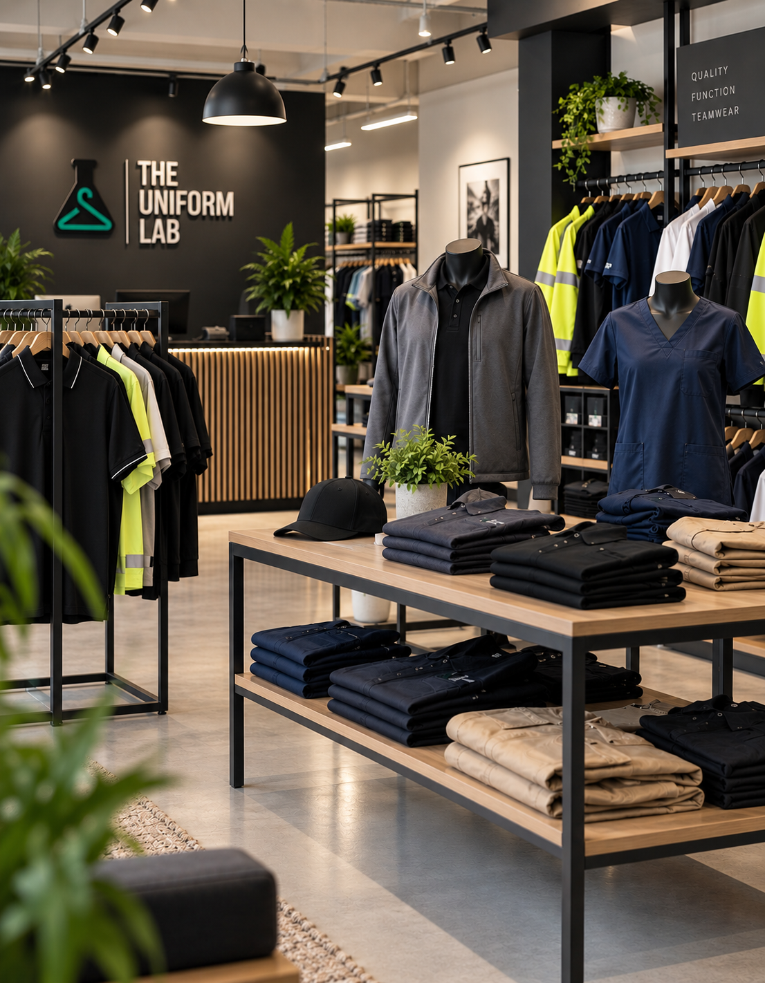 Range of apparel and workwear