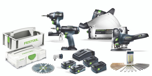 Festool Fes 205604 Pro Finish Pack Combo Kit Festoolshop Ca
