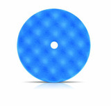 8" Blue Convoluted Face Foam Grip Pad™, Recessed Back