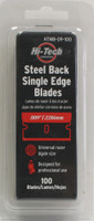 steel back single edge blades
