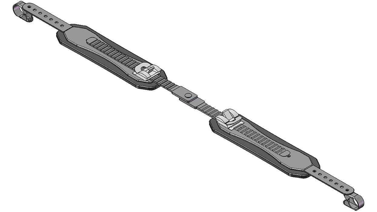 Click Fix Stubai Sports Fix Flex - Hebilla Ajustable Anodizada