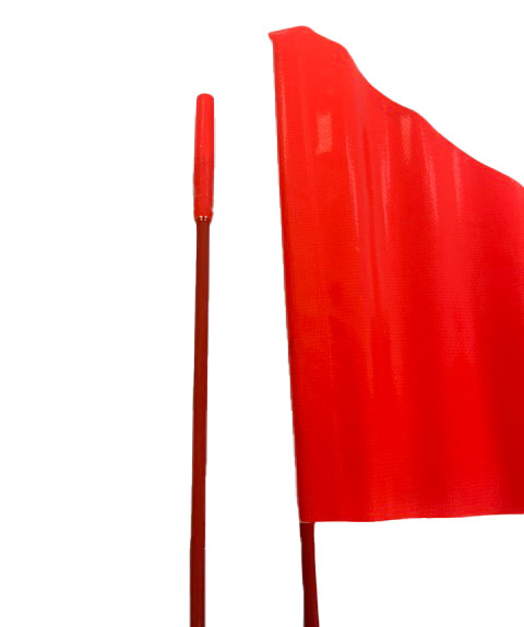 Safety Flag for Carbonbike Recliner Handcycles