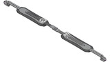 Click Strap Set for Adaptive Sports