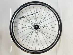 650c (26") Metal-Spoked Front Wheel Assembly for Handcycle