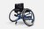 Top End Sport BB Basketball Wheelchair in Blue side angle Top End Sport BB Basketball Wheelchair in Blue side angle