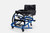 Top End Sport BB Basketball Wheelchair in blue with axle open view Top End Sport BB Basketball Wheelchair in blue with axle open view