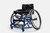 Top End Sport BB Basketball Wheelchair in blue front angle Top End Sport BB Basketball Wheelchair in blue front angle