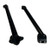 Aluminum V-Cranks Set, 1-1/2" Wide Spindle Clamps