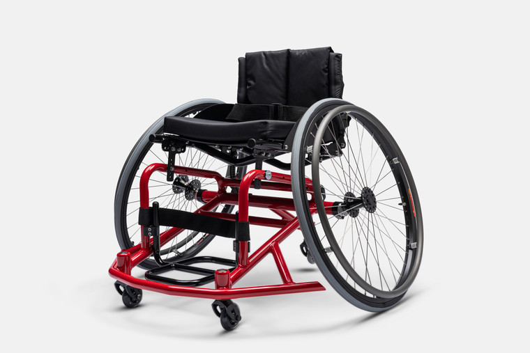 Top End Sport BB Basketball Wheelchair in Simple Red