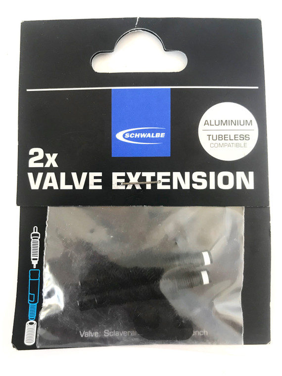 C7 Concepts: Twin Pack of Schwalbe Valve Extenders