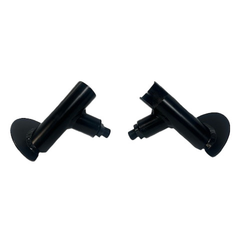 HANDPEDAL SET, FOR CABLE DRIVEN BRAKE AND WITH POWER PLATE