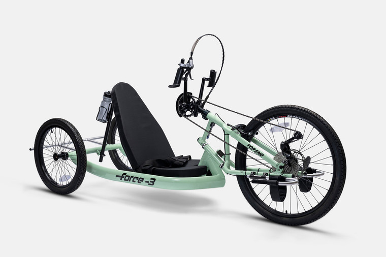 Top End Force 3 Handcycle in Mint Green