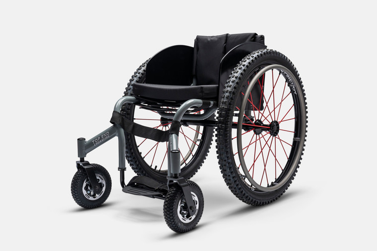 Top End CrossFire All Terrain Chair. Front Angle View.