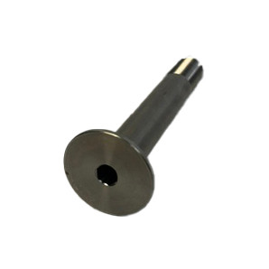 Titanium 3 1/4" Length Axle for Carbonbike Recliner Handcycle
