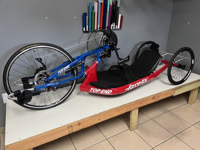 Simple Red and Royal Blue Force RX