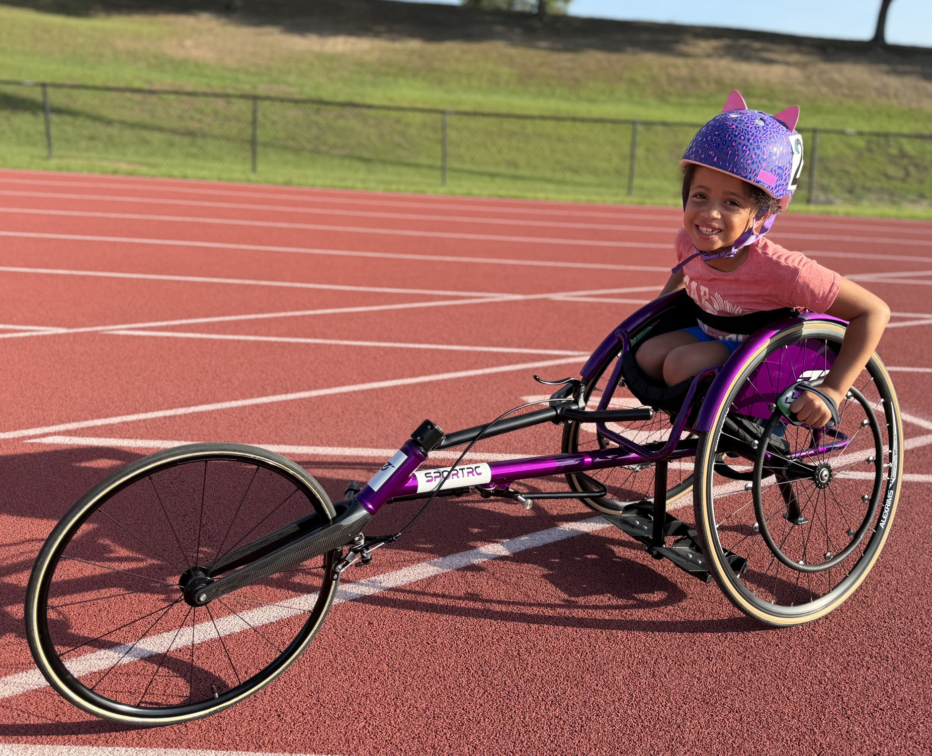 The Sport Racer is perfect for athletes who want to participate in track and field.
