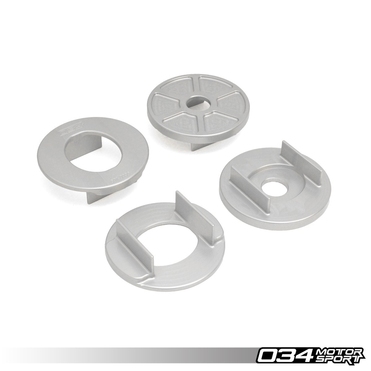 034 Motosport Billet Aluminum Rear Subframe Mount Insert Kit, B8/B8.5 Audi A4/A5