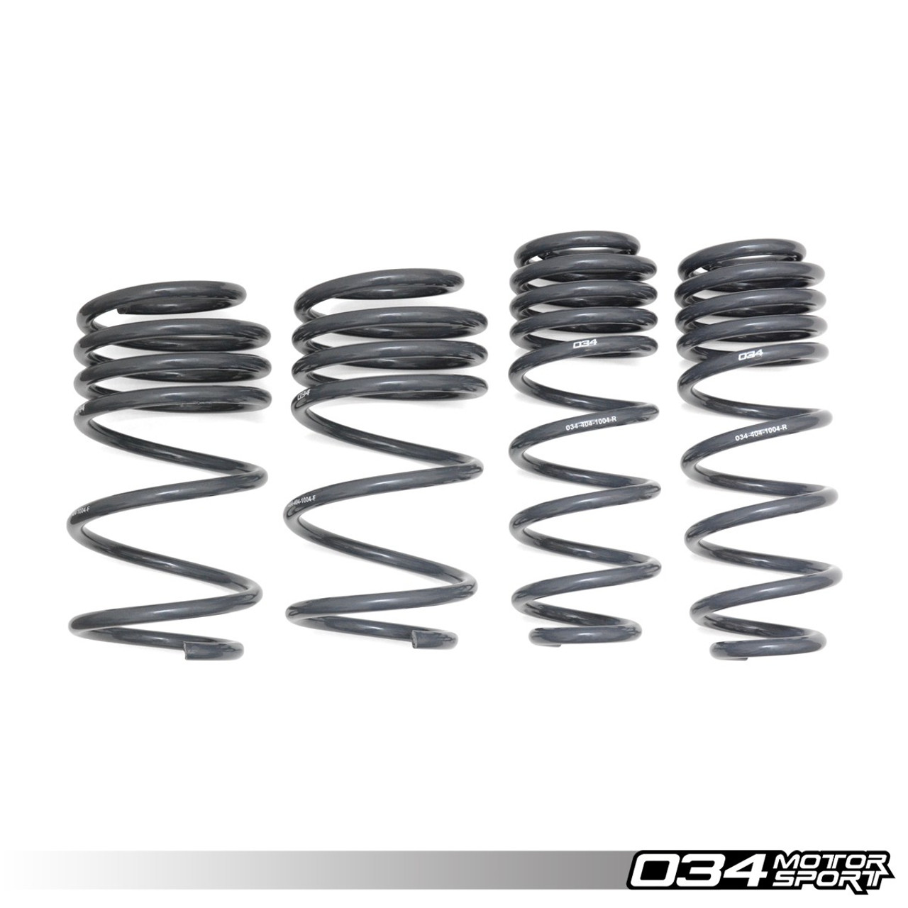 034 Motosport Dynamic+ Lowering Springs for MkVII Volkswagen Golf R