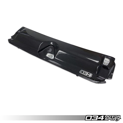 034 Motosport Carbon Fiber Radiator Support Cover for Audi B9 A4/S4