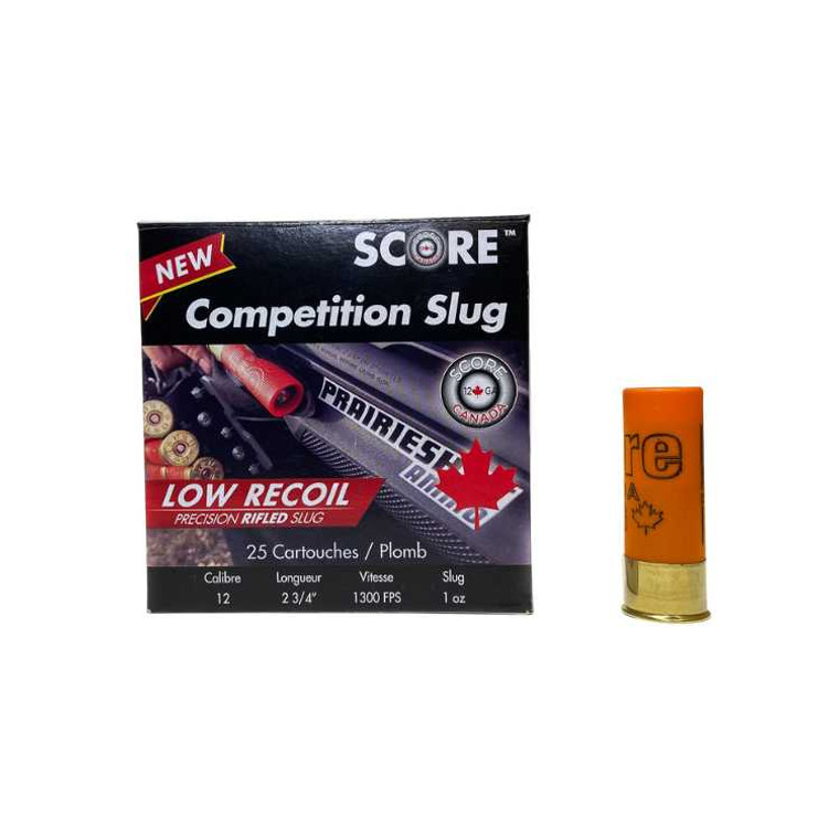 Score 12 GA Slug Ammunition