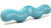 HEAT-WAVE "Turquoise" Natural-Matte SYNERGY STONE Hot Stone Massage Tool