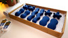 SYNERGY STONE COMPLETE ADVANCED Water-Free Hot Stone Massage Heating System Set of 10 Lapis Natural-Matte (Less-Labeled)