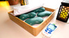COMPLETE CORE "Jade" Ultra-Smooth Water-Free SYNERGY STONE Hot Stone Massage Tool System
