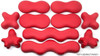 ADVANCED "Flame" Natural-Matte (Set of 10) SYNERGY STONE Hot Stone Massage Tools