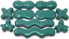 ADVANCED  "Ocean" Ultra-Smooth (Set of 10) SYNERGY STONES Non-Labeled